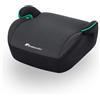 Bebeconfort Manga i-Safe Rialzo Auto, Alzatina auto per bambini 6-12 anni, 128-150 cm, Seggiolino auto leggero e compatto, Seduta imbottita, Tinted Black