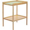 Bebeconfort Daisy, Fasciatoio Neonato, 0-12 mesi (11 kg), Materassino fasciatoio Impermeabile incluso, Facile da pulire, Sicuro, Ripiano Porta Oggetti, Facile da montare, Legno naturale