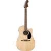 Fender Chitarra acustica Fender California Standard Redondo CE, tavola armonica in abete, battipenna nero, naturale