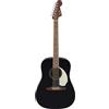 Fender Chitarra acustica Fender California Standard Redondo™, tavola armonica in abete, battipenna avorio, nera