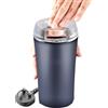LearnLyrics Macinacaffè Elettrico - Macinacaffè Elettrico Lame, Macinacaffè Elettrico Portatile | Macinino Da Caffè Ricaricabile Tramite USB, Impostazioni Di Macinatura Multiple, Spazzola Per La Pulizia
