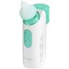 Bebeconfort Aspiratore Nasale Neonato Elettrico, 0 mesi +, Nebulizzatore e Aspiratore 2 in 1, Pulizia Naso Neonato Rapida e Silenziosa, 2 Ricambi Morbidi in Silicone, Facile da Pulire