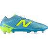 NEW BALANCE scarpe vite New Balance Tekela elite low laced sg v5 azzurro/giallo