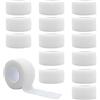 JJHXM 15 Rotoli benda elastica autoadesiva,2.5cm x 4.5 mgarza autoadesiva bende, benda elastica coesiva,Kinesiologico Nastro,Non Tessute benda, elastiche,Traspiranti,perBraccia/Ginocchio(Bianco)