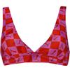 PUMA Printed V-Neck Top Corto Donna (Pacco da 1)