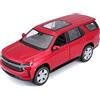 Maisto - May Cheong GROUP-MAISTO-1/24 Chevy Tahoe-Rosso-Veicolo per Bambini dai 3 anni M31533, M31533