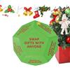 Générique Festa Di Scambio Di Regali - Cubo Di Gioco Di Scambio Di Gruppo Di Natale | Di Vacanza Di 3 X 3 Pollici Per Attività Famiglia, Scambio Segreto Di Regali Di Babbo Natale, Raduno Di