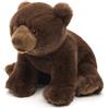 Uni-Toys - Eco-Line - Orso bruno, seduto - 100% materiale riciclato - 20 cm (lunghezza) - Orso di peluche - peluche, peluche e marrone