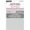 Sleeve Kings Custodie standard per carte - 110 pezzi, trasparenti 60 micron di spessore, grandi dimensioni (57 x 100 mm), compatibili con Kingdom Death: Monster & More - SKU: SKS-8848