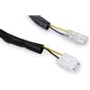 Puig 20312N Kit di cablaggio Plug&Play per luce portatarga, Nero