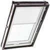 Roto Tenda Oscurante Originale Roto ZRV - Guide di Scorrimento Laterali Bianco - per Finestre da Tetto delle Serie R4/R7 e Classic 43/73 - Dimensioni 065/118 | 06/11 - Colore del Tessuto Bianco