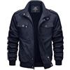MAGCOMSEN Giubbino Uomo Giacca Leggero Primaverile Sahariana Uomo Estiva Tattica Militare Casual Autunno Giacca