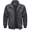 MAGCOMSEN Giubbino Uomo Giacca Leggero Primaverile Sahariana Uomo Estiva Tattica Militare Casual Autunno Giacca