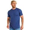Merino.tech Maglietta Lana Uomo - 100% Biologica Merino, Intimo Lana Merinos Uomo Leggero (Windsor Blue, M)
