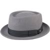 LIERYS CAPPELLISHOP Crushable Cappello Pork Pie Prodotto in Italia Unisex Autunno Inverno