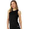 Merino.tech Canotta Lana Merino Donna - Canottiera Donna Intimo Lana Merino Donna Attiva Lightweight per Sport e Quotidiano (X-Small, Charcoal Tank)