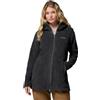 Columbia Felpa con Cappuccio Lunga Benton Springs II da Donna, Antracite Melange, Medium