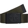 Element Icon Webbing Belt Cintura, Forest Night, One Size Uomo