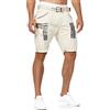 Indicode Uomini Jaramillo Cargo Shorts | Pantaloncini Cargo con 6 Tasche in 100% Cotone