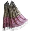 GFM® sciarpa in stile pashmina con note musicali. (SA-MUP2)