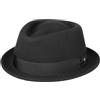 LIERYS CAPPELLISHOP Classic Pork Pie Cappello di Feltro di Lana Tascabile Prodotto in Italia Unisex Tutto l Anno