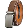 BULLIANT Cintura Uomo, Cintura Pelle 35mm,Trim Regolabile | Cintura Uomo Fibbia Automatica,Confezione Regalo