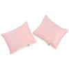 NATURECA Set di 2 federe per cuscini per neonati, 100% raso di cotone, per bambini, 30 x 40 cm
