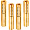Easymaidi Righelli a LED stroboscopici per servizio di bottiglie, luce ricaricabile, luce a mano, lampada luminosa a LED fluorescente per discoteche, karaoke, matrimoni, feste, forniture di attività (Oro)