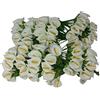 PuntoCasaStore 144 pz fiori artificiali | fiorellini calle bomboniera segnaposto composizione 12 cm