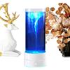 Generico Twister Light - Lampada da comodino, notturne per l'atmosfera del creatore di vortici d'acqua | Tavolo fresco multicolore Decorazione naturale, Meditazione a prova di pe