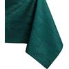 AmeliaHome, tovaglia idrorepellente, design a effetto loto, Poliestere Agata verde Vesta 100x100 cm