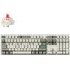 Keychron Q6 Max QMK/VIA Tastiera Meccanica Cablata Bluetooth Wireless /2.4 GHz/USB-C, Manopola programmabile RGB LED Hot-Swappable Gateron Red Switch per Mac Windows Linux - Bianco