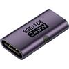 Générique Adattatore USB di tipo C a doppia femmina, convertitore da 240 W, accoppiatore , doppia femmina, per desktop, portatile, luogo di lavoro, presentazione, casa, conferenze e