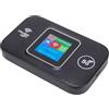 Naroote Router Hotspot WiFi Portatile da Viaggio 5G LTE Ad Alta velocità 300 Mbps per connettività Stabile in Movimento 12 Dispositivi - Alimentatore USB per attività Online