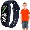 Generic Orologio digitale per bambini, con touch screen, accurato, portatile, per fitness, cardiofrequenzimetro, contapassi, calorie bruciate, orologio intelligente per bambini, ragazzi e ragazze, per sport