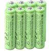 Generico Ni-MH AAA Rechargeable Batteries, 1.2V 600mAh High Capacity, suitable for daily electronic devices such as remote controls, toys, calculators, flashlights, etc. Rechargeable (8-Pack)