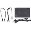 Greensen Mini UPS Batteria Backup 10400mAh 5V 9V 12V 2A POE 15V 24V 1A Uscita 1A Gruppo di continuità per router, modem, telecamera di sicurezza, spina UE, Greensenxg7d035y6m-12