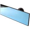 BWGHBH Specchietto Retrovisore per Auto, Specchietti Interni Universali per Auto e Camion, Con Ventosa, Regolabili, a Clip, Panoramici e Grandangolari (Specchio blu, rettangolare, campo visivo più ampio)