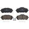 FERODO Kit pastiglie freni Anteriore non predisposto per visualizzazione avviso usura con accessori FDB4764 Compatibilità con PEUGEOT 308 II PARTNER Furgonato 308 SW II Partner III Van K9, CITROËN