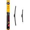 SWF Connect 2x Spazzole Tergicristallo U03 - Anteriore - 550 mm / 400 mm | Kit di 2 Spazzole Flat Blade, Prodotto in Germania, 507822