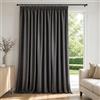 Deconovo Tenda Oscurante per Interni con Fettuccia - 3 Modi di Montaggio, Tessuto Termico Morbido per Camera da Letto e Soggiorno, Certificato OEKO-TEX, 1 Pannello 280x175 cm, Grigio Antracite