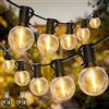 LaPitio Catena Luminosa Esterno, IP45 Impermeabile Lampadine Infrangibili