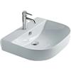 Galassia M2 lavabo sospeso 70x48 bianco lucido monoforo codice prod: 5205
