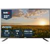 BSL BEAUTIFUL SOUND LINE TV 22 pollici BSL 22112V LED con USB Lettore multimediale TDT2 (DVBT2)