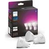 Philips Hue White and Color Ambiance Faretti Smart Led, Luce Bianca e Colorata,