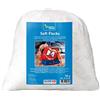 GLOREX 0 2518 - Soft Flocks Bianco, 500 g, Materiale di riempimento Morbidissimo e Leggero Come Una Piuma, Facile da Lavorare con Fiocchi, inodore e Lavabile, per l'imbottitura di Peluche