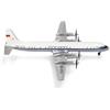 Herpa modellino aereo Deutsche Lufthansa Ilyushin IL-18 - DM-STA, miniatura in scala 1:200, oggetto da collezione, modello di aereo con supporto, metallo