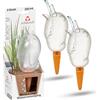 Scheurich 'Dispenser acqua boerdy colore trasparente, taglia 20 cm, Capacità 220 ML per fino a 4 giorni di irrigazione delle piante