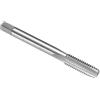 QUARKZMAN Maschio A Mano M8 x 1.25 H2 Metrico Acciaio Rapido HSS6542 | Filettatura Sinistra, Stile Plug Taps, Scanalatura Diritta, Utensile Per Filettatura