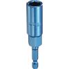 QUARKZMAN Bisturi Per Dadi 11mm Attacco Esagonale Socket Acciaio CR-V Punta Per Trapano Utensili Chiave Con Attacco Rapido Esagonale Da 1/4 Per Trapani E Avvitatori Ad Impulso Blu